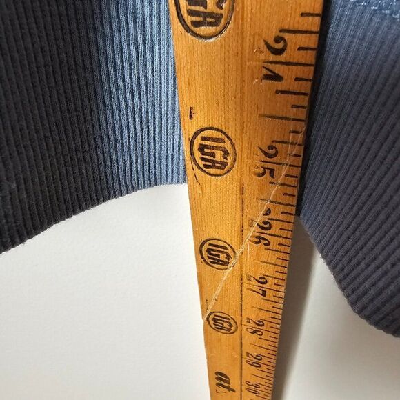 EUC ORIGINALITY LIGHT BLUE DRY GOODS PRINT CREW NECK PULLOVER SWEATER SIZE L - Picture 11 of 11